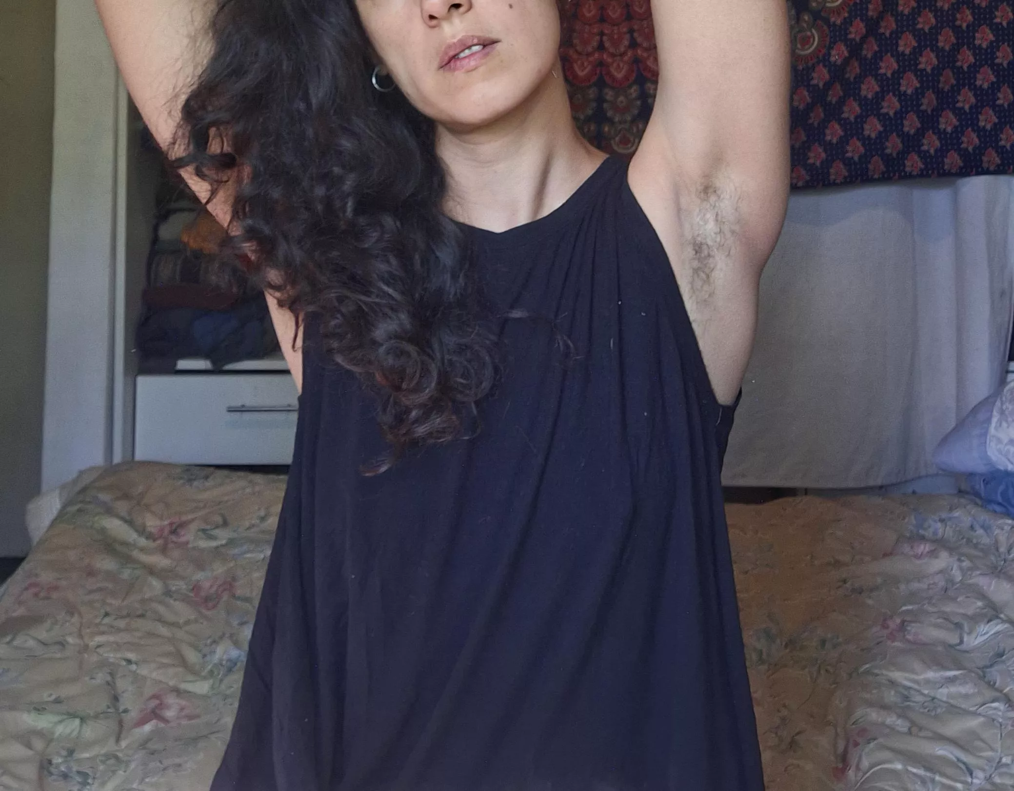 I hope one day my pit grows as much as my hair..