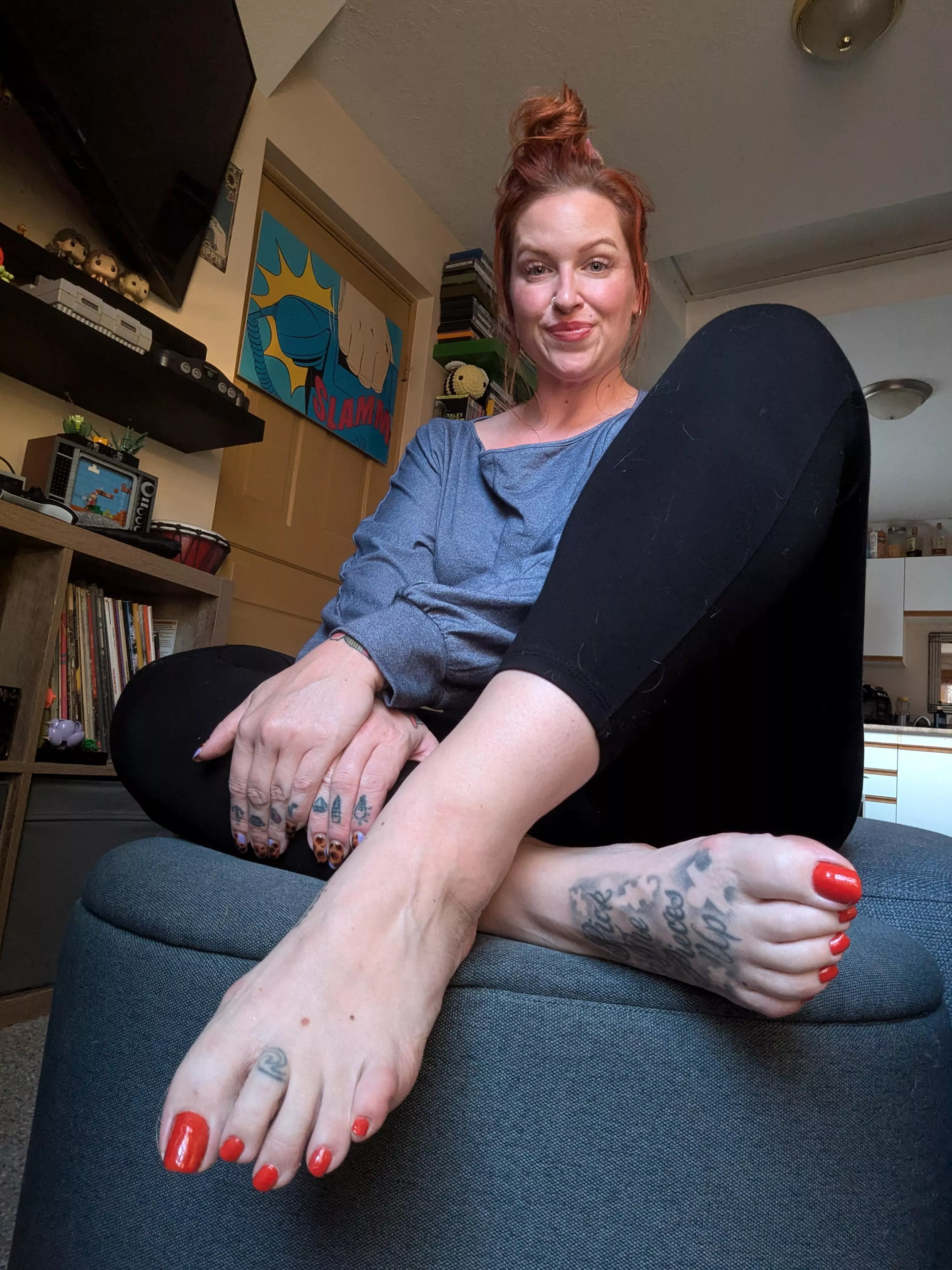 I Just So Happen To Always Bee Barefoot When You Are Around 🤭