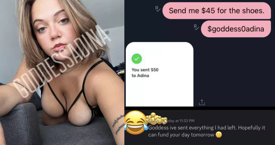 I know you lurk. Thinking you can stay hidden and resist the urges. I know you want nothing more than to send me every last dollar you made this week. I’ll see you in my DMs 💋 