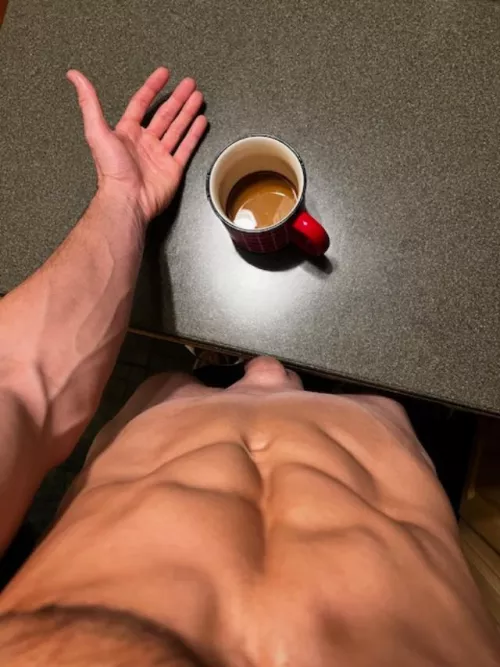I made your coffee special this morning