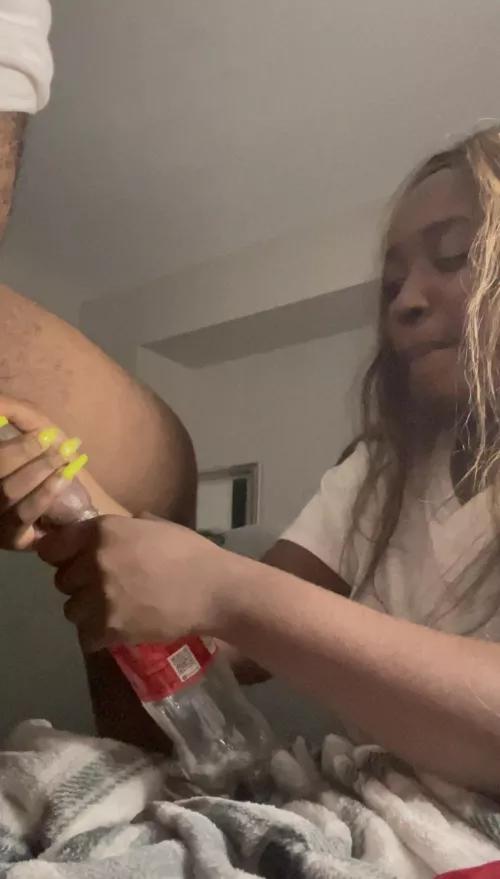 I Milked Him Like A Cow🙊🐄🥛 & Then I Drunk It🥛💦🥺🍆