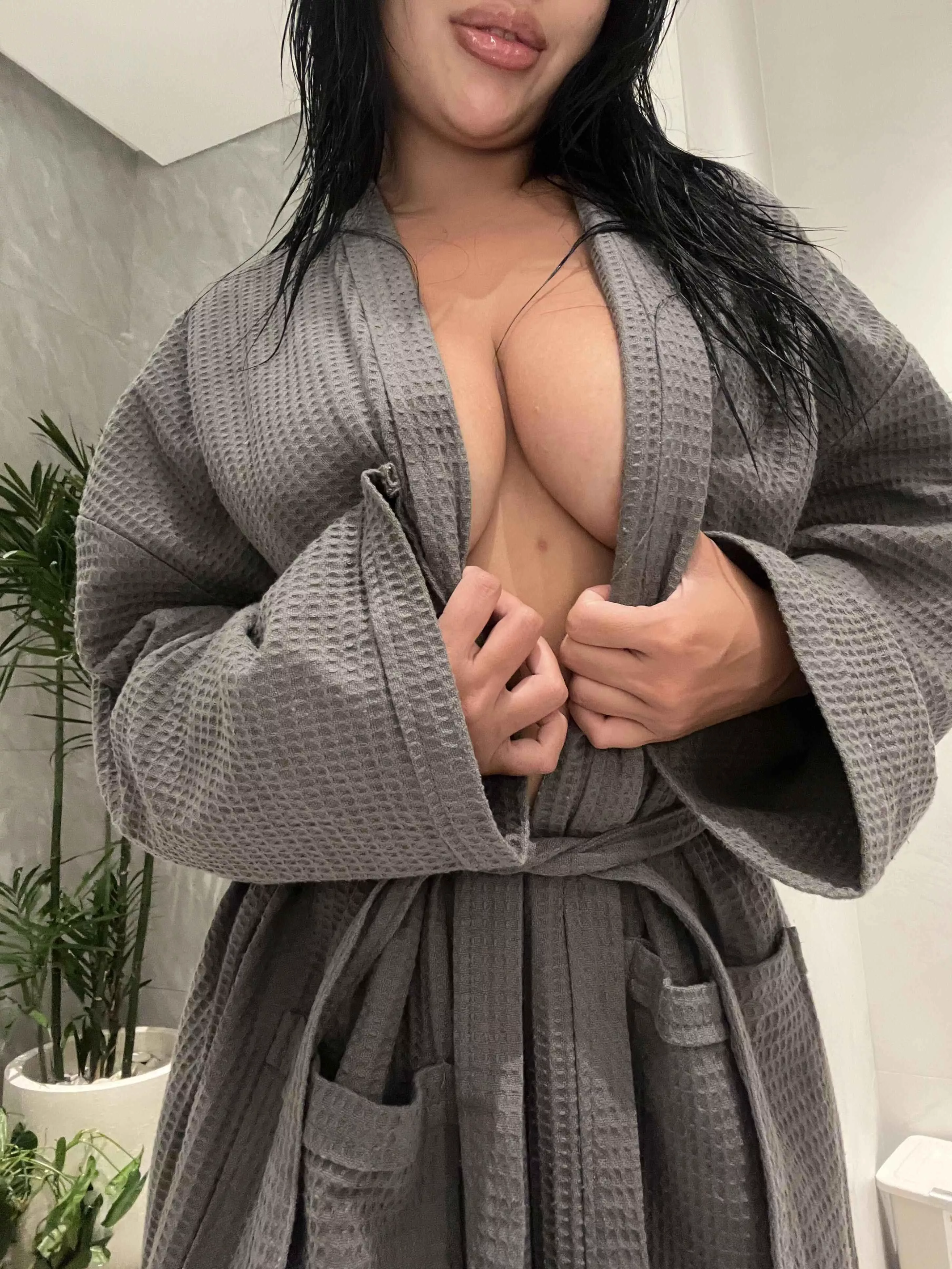 I will make you love my tits more than hers.