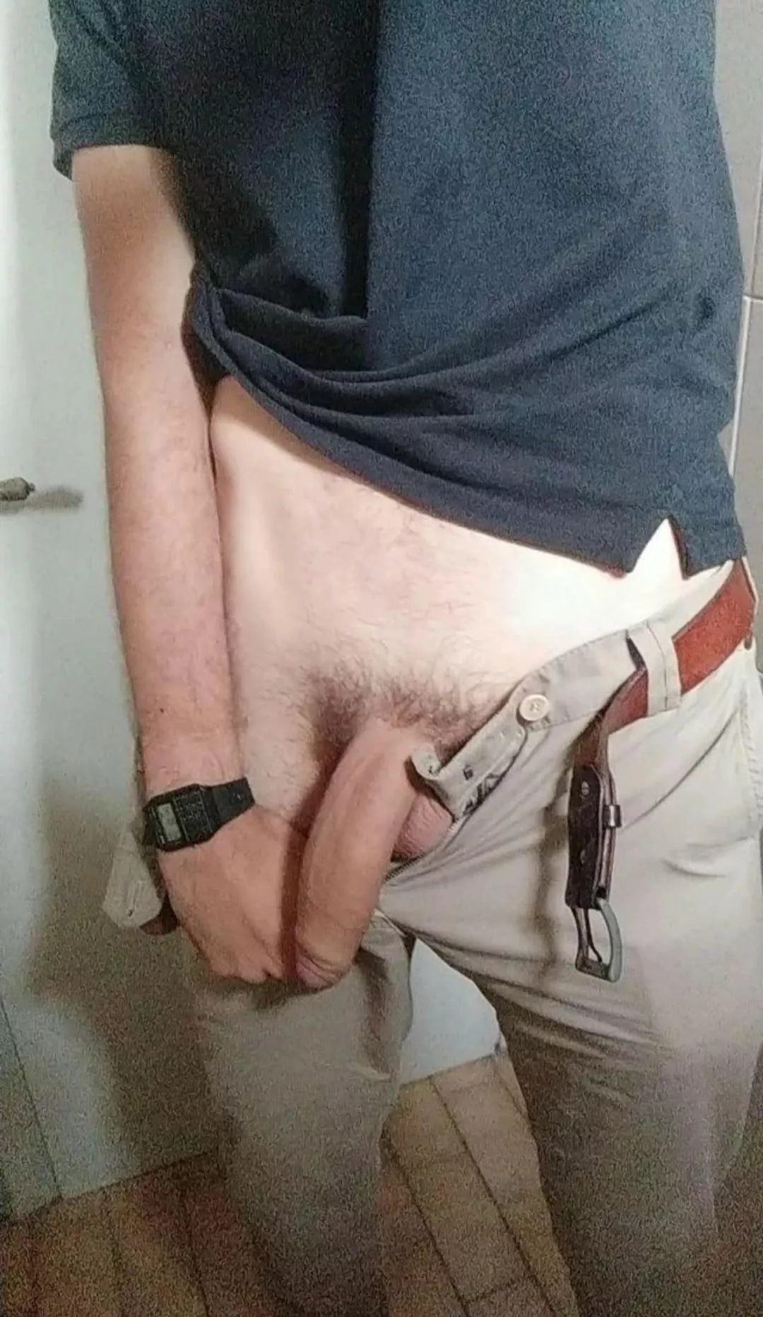 If it's already this wide, think when it gets hard (23)