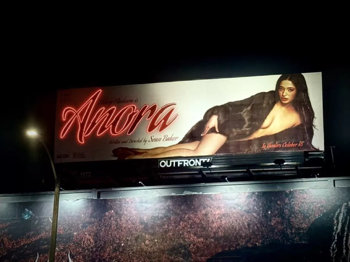 if you go to LA this is just on a billboard