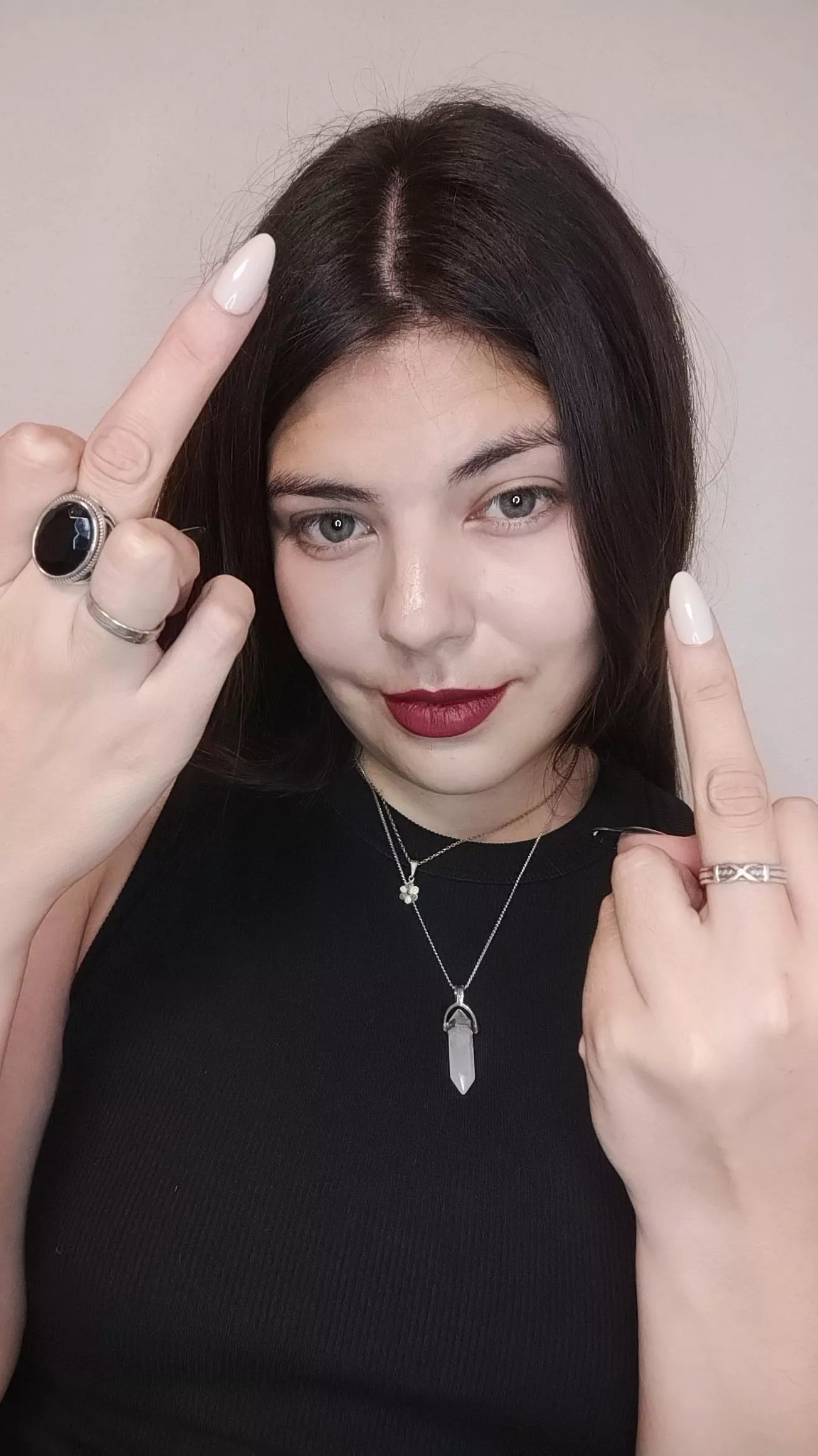 I'm a bad girl, I imagine sticking my finger in all your holes 😂