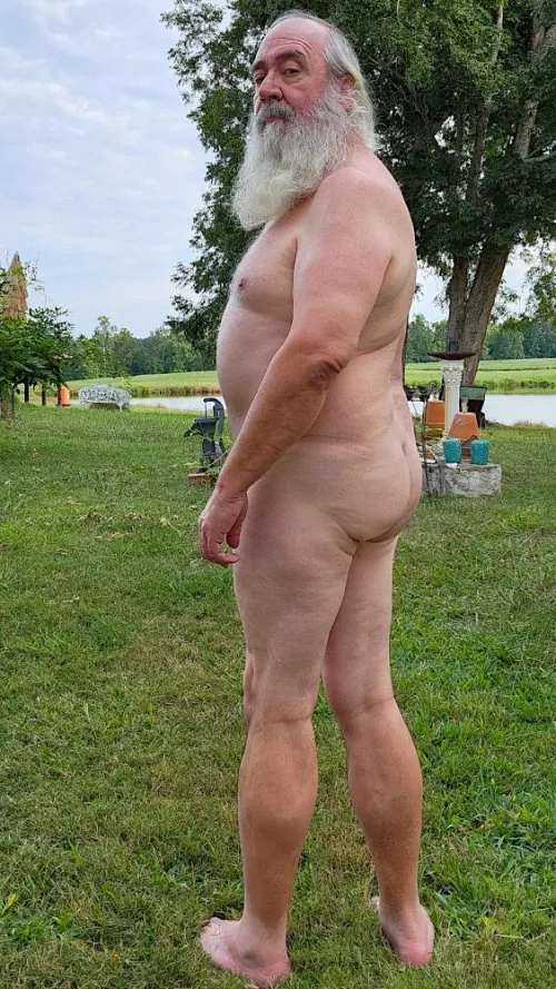 I'm Always Naked at Home. I Have No Close Neighbors and Live at the Dead End of a Very Rural Road.