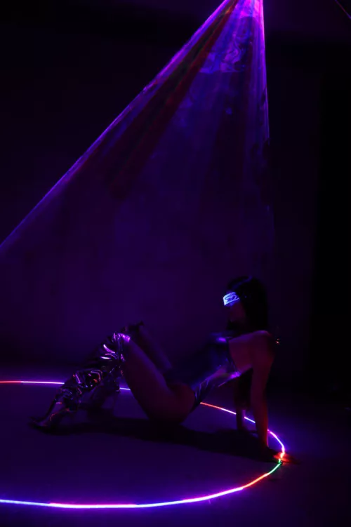 I'm inviting you to a neon party for the two of us