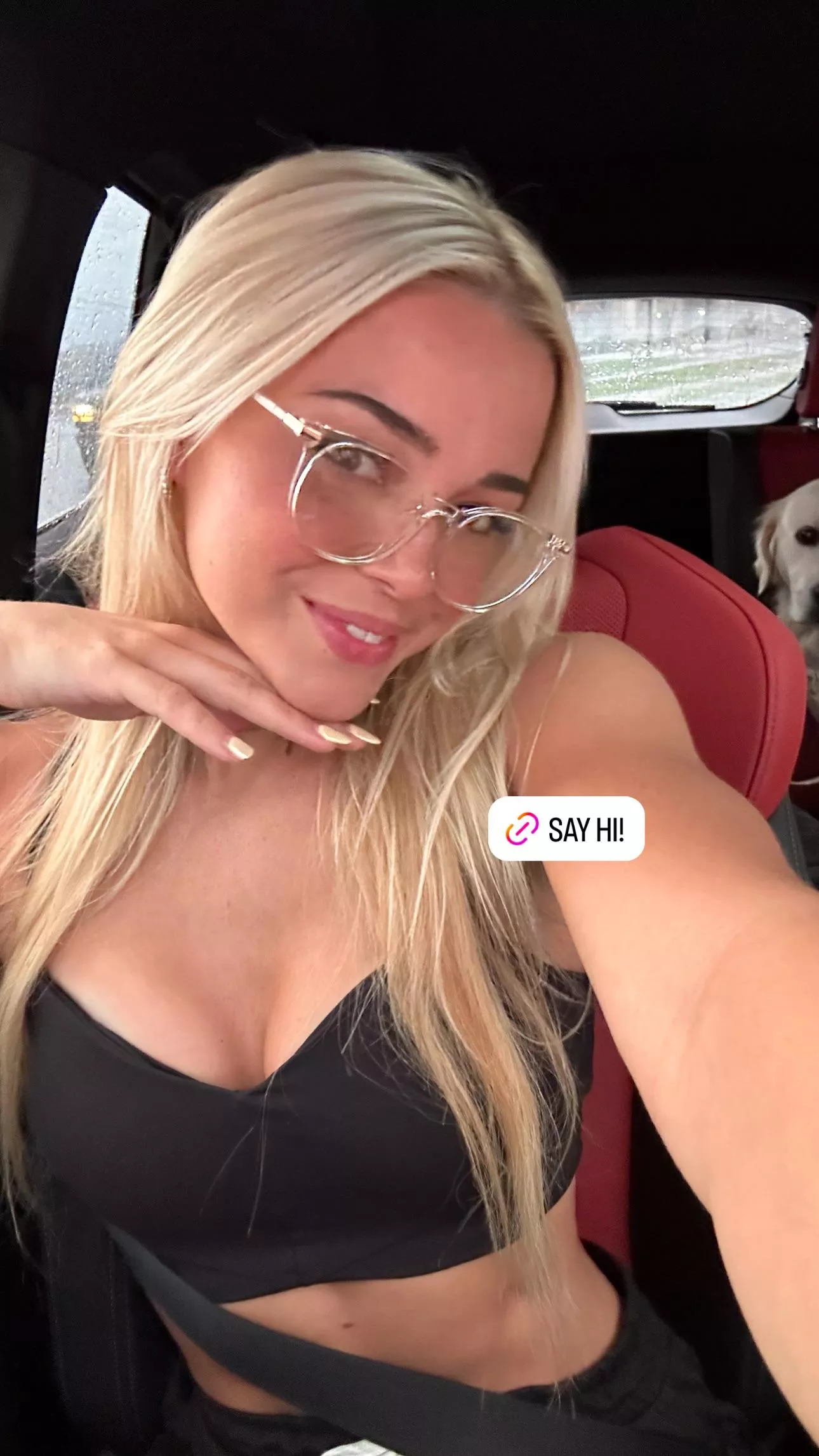 Instagram Story | Black Bikini Top | September 25, 2024