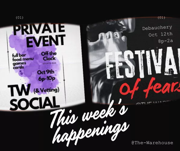 It's time for another party! Join us on Wed for a social then Saturday for a party. Bring out those Halloween costumes and let's play!