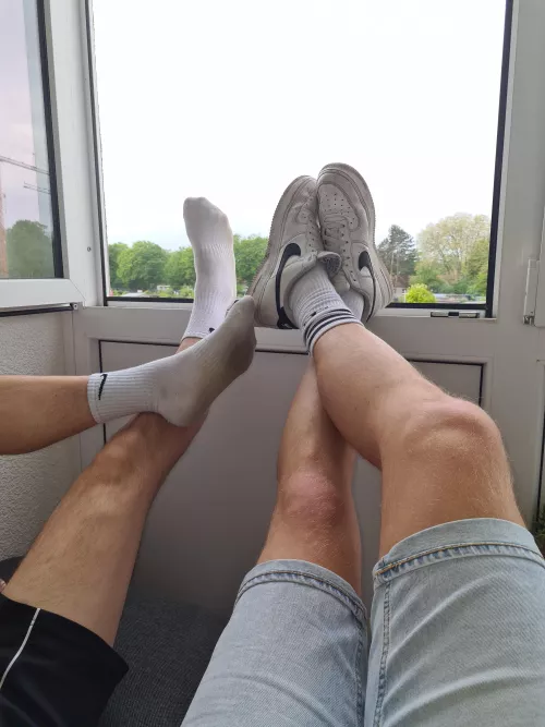 It's very smelly inside my AF1's ♨️