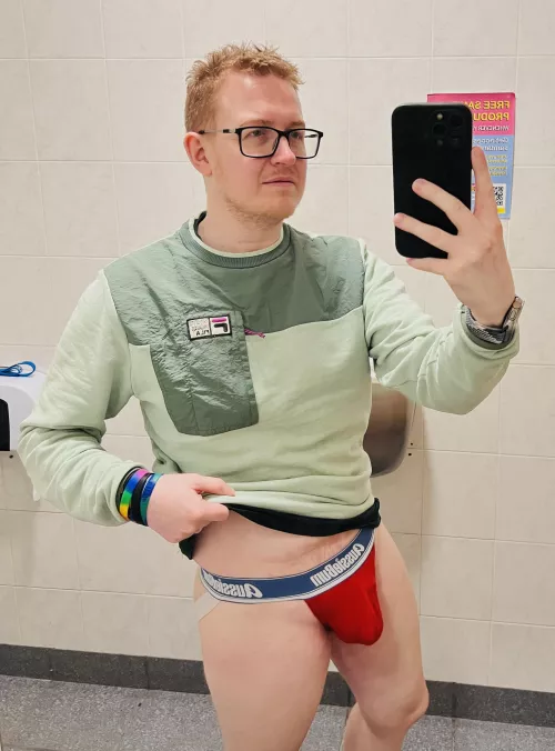 Jockstrap at work