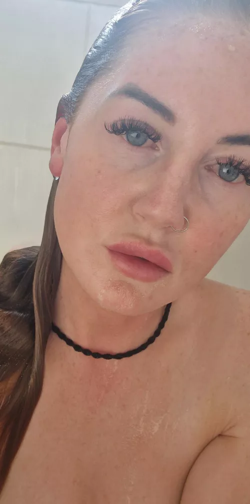 Just got out the shower, will you join me next time 