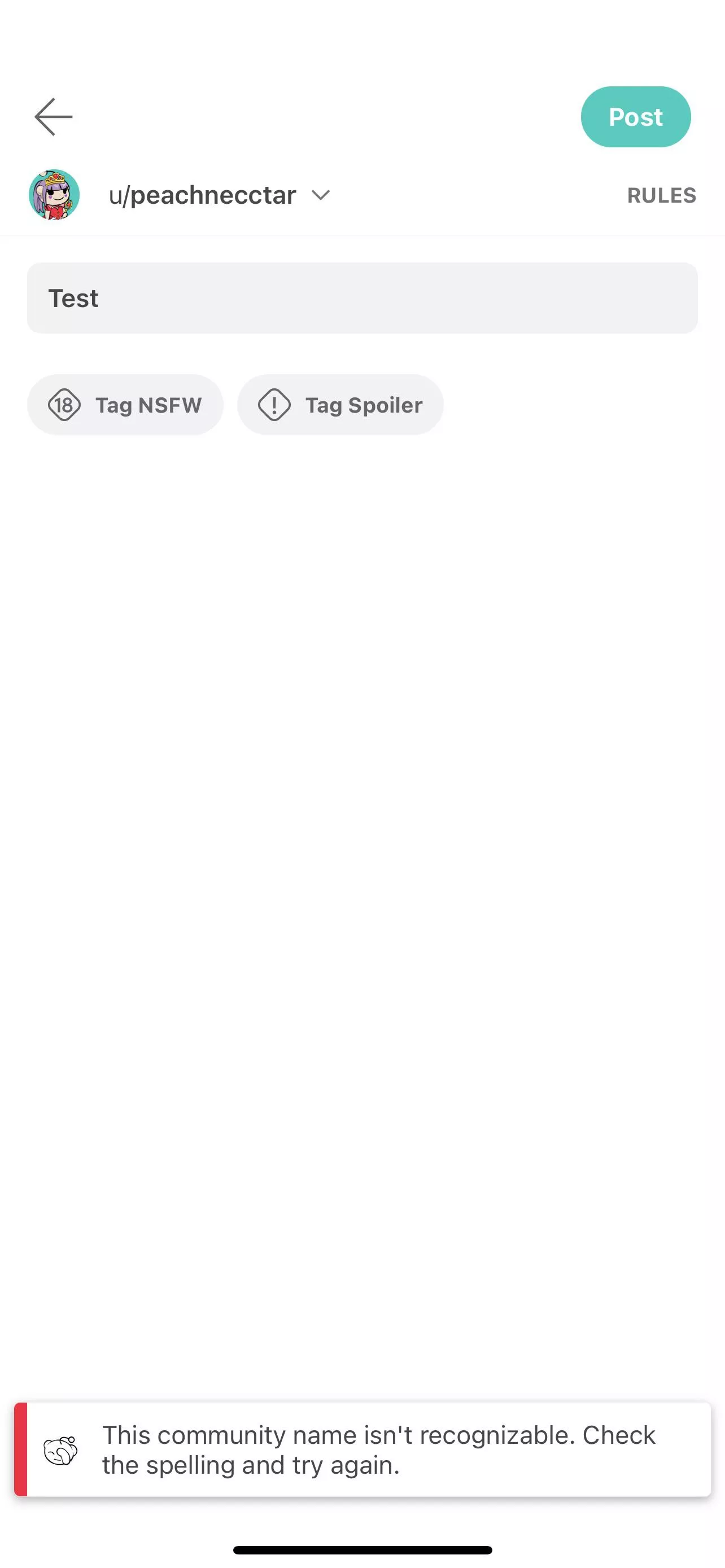 Keep getting this msg when I try to post to my main :( anyone know what I can do? I contacted support but who knows how long that’ll take