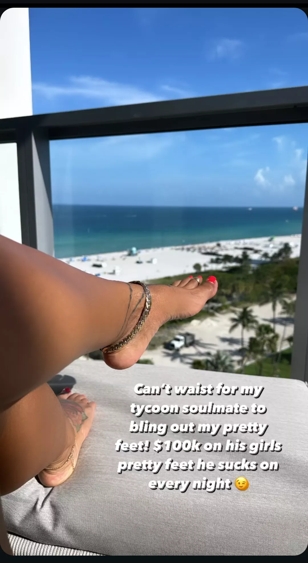 Kiara Mia feet Instagram 