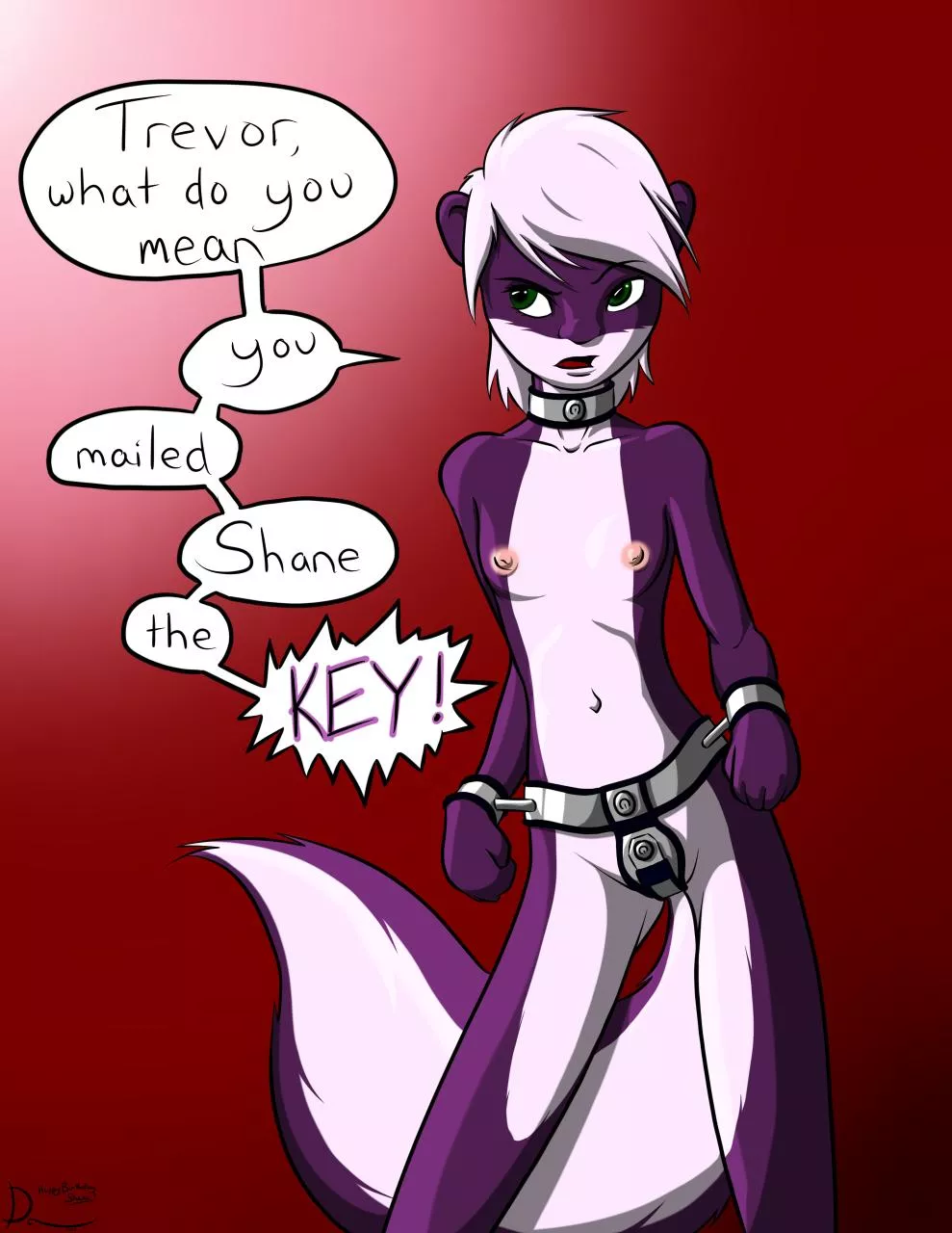 Knowing where the key is should be good news, right? (danaume) (f) 