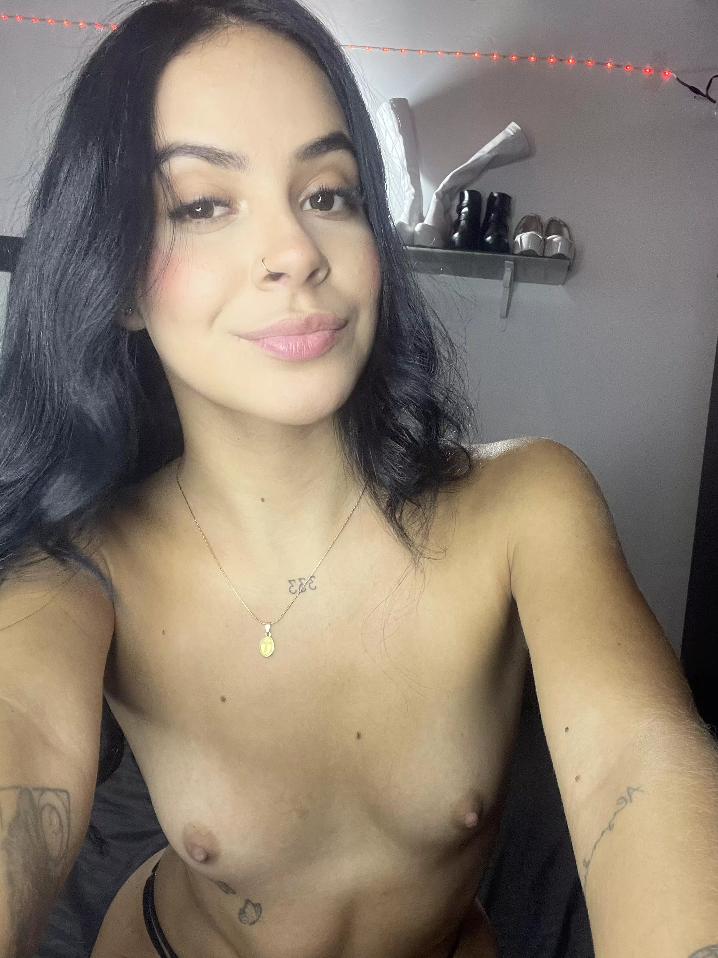 lean your face a little closer so you can see my tits 