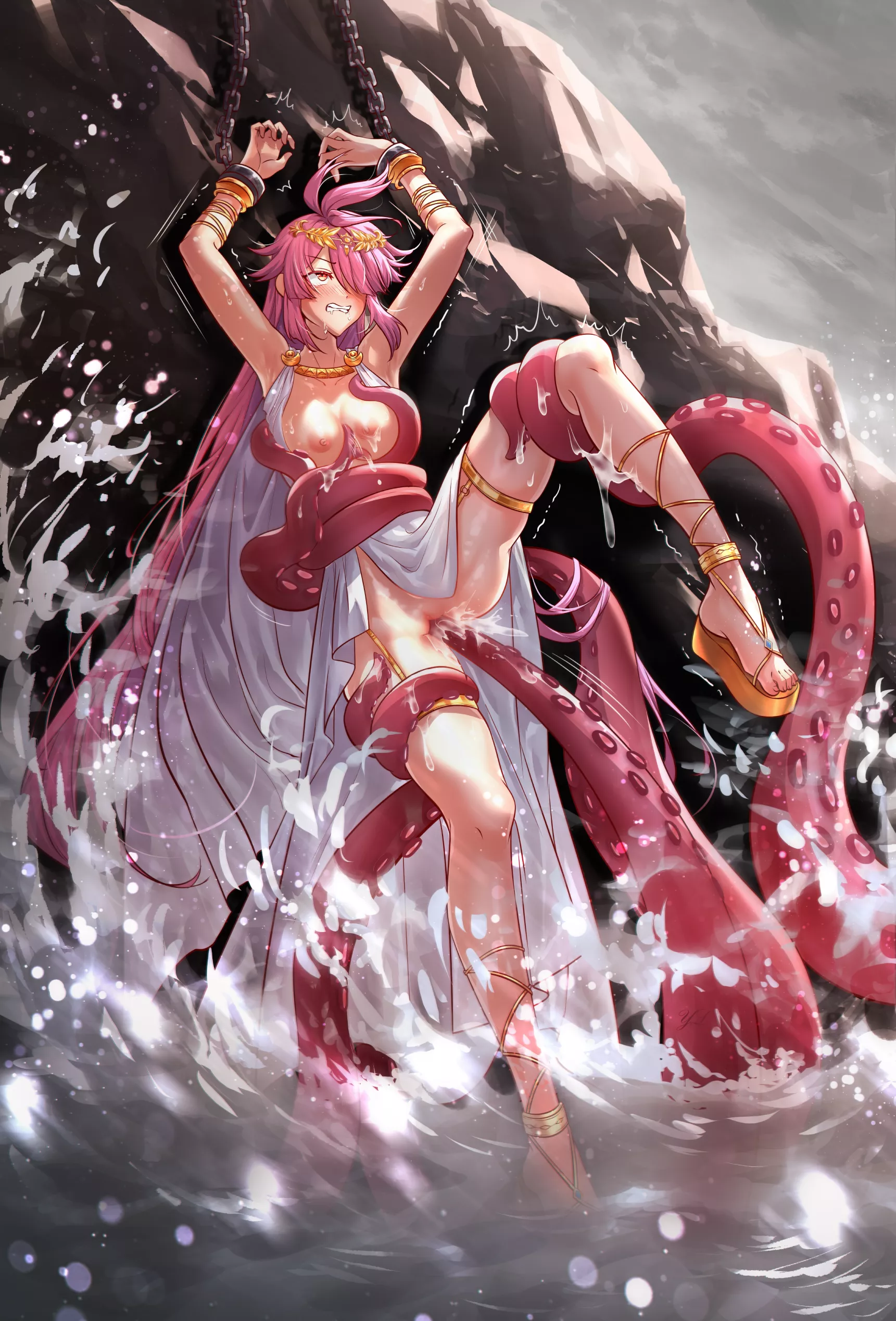 Lionheart Cermia X Tentacles by YunaLiv