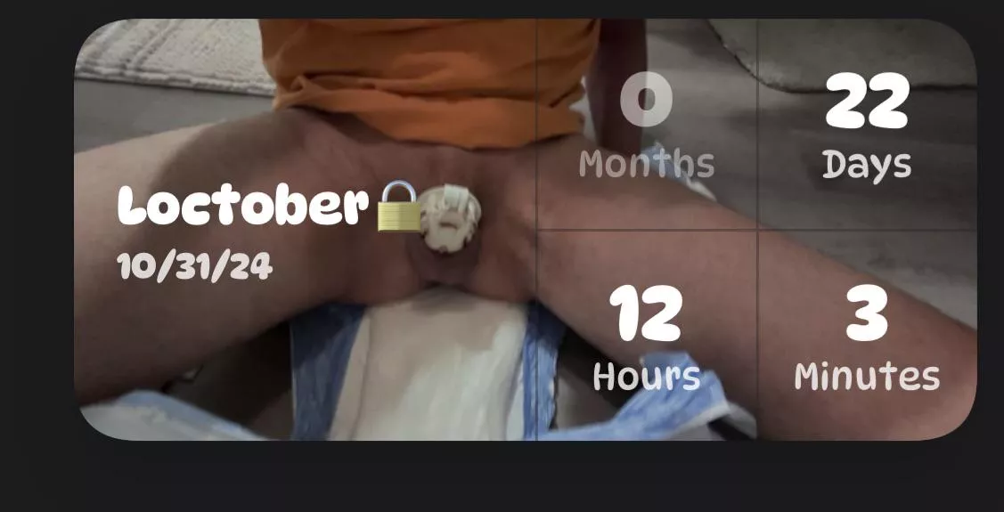 Locktober countdown