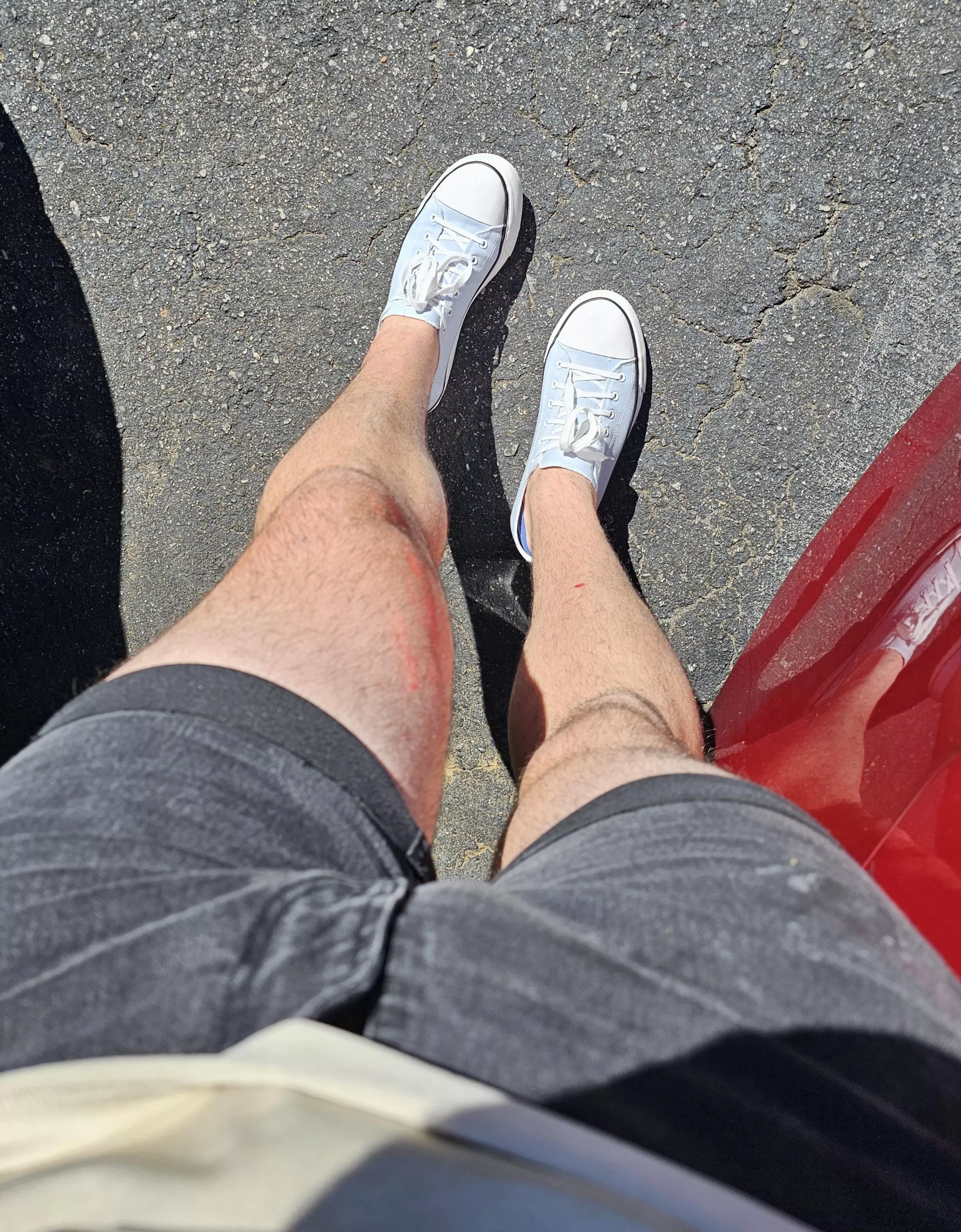 Long legged sissy sub