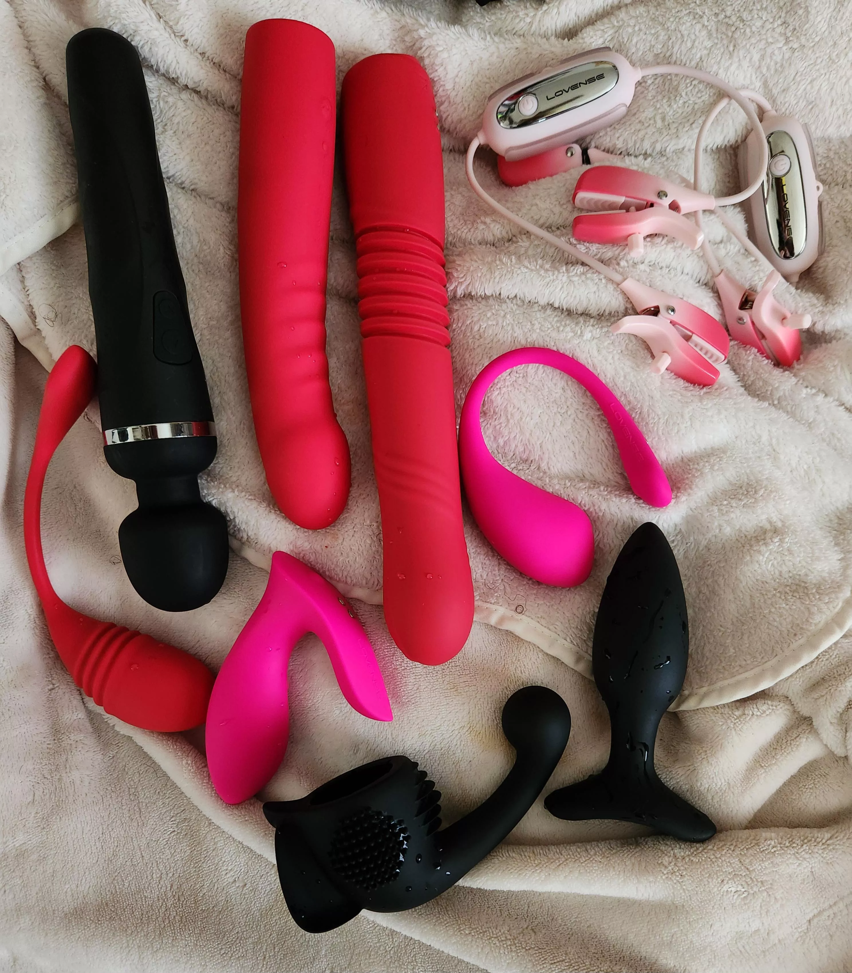 Lovense cleaning after a long weekend of play