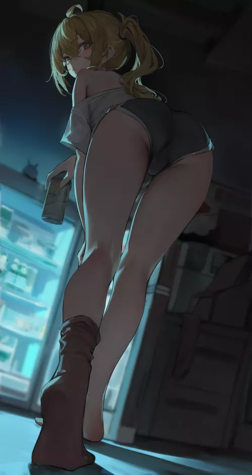 Lucy Raiding the Fridge [Zenless Zone Zero]