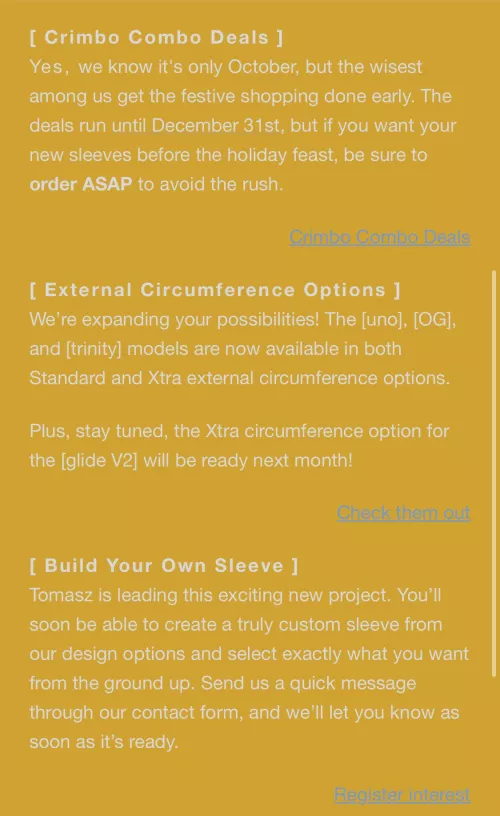 Manhuud Christmas combo deal and coming soon news