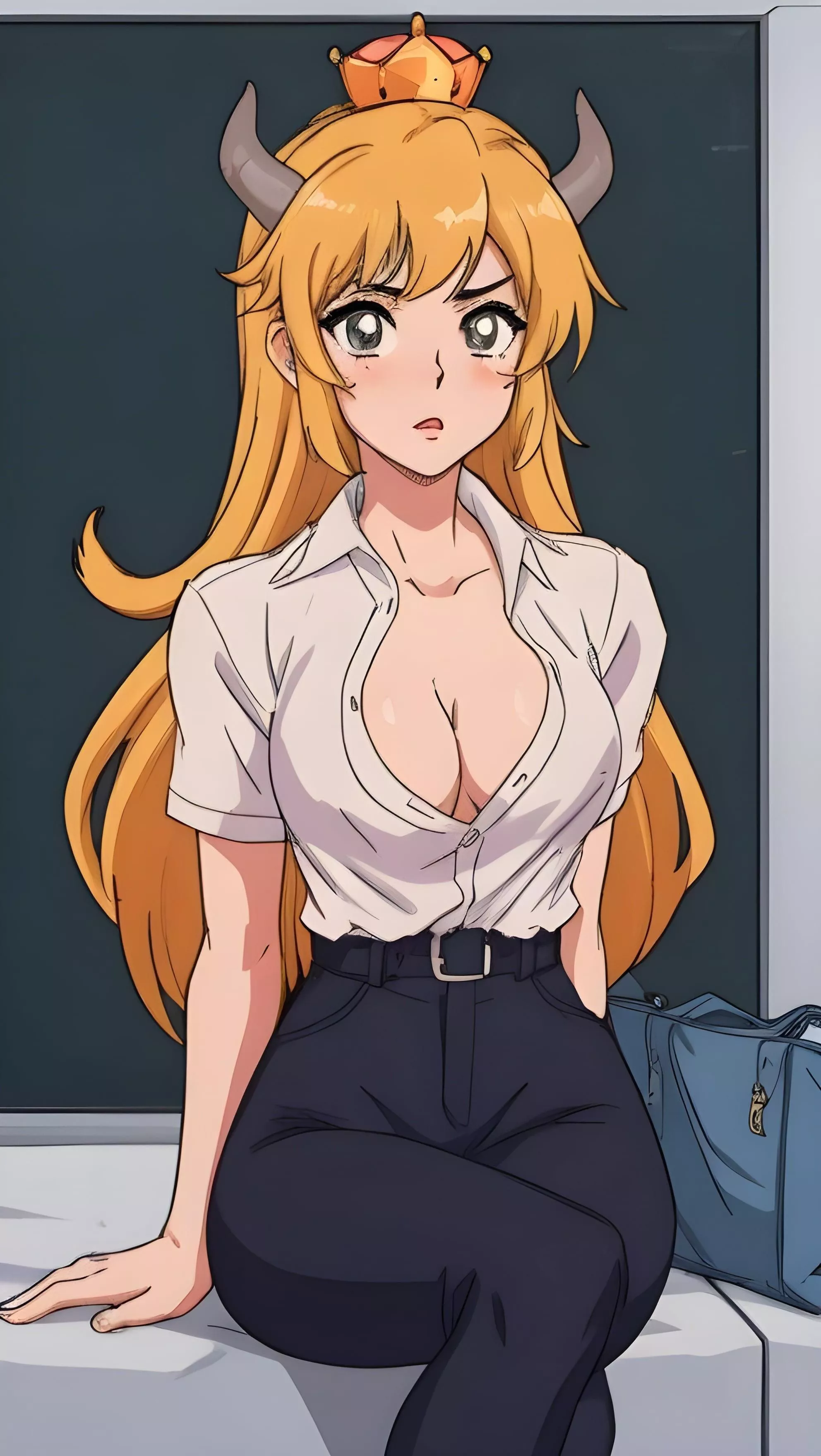 Miss Bowsette~ (theessoxlucius)