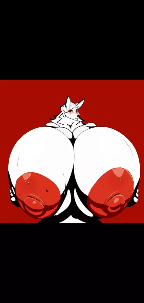 Mommy Amaterasu~ ☀️ (Edited from a base by me :3)