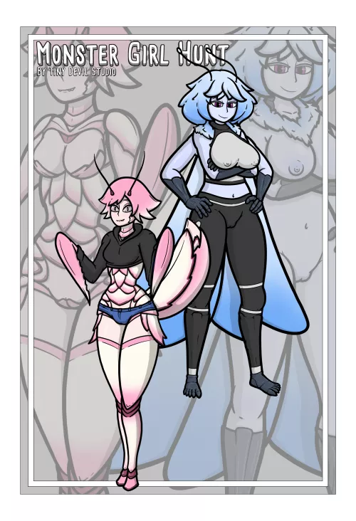 Moth and Mantis (Monster Girl Hunt - Adult Game)