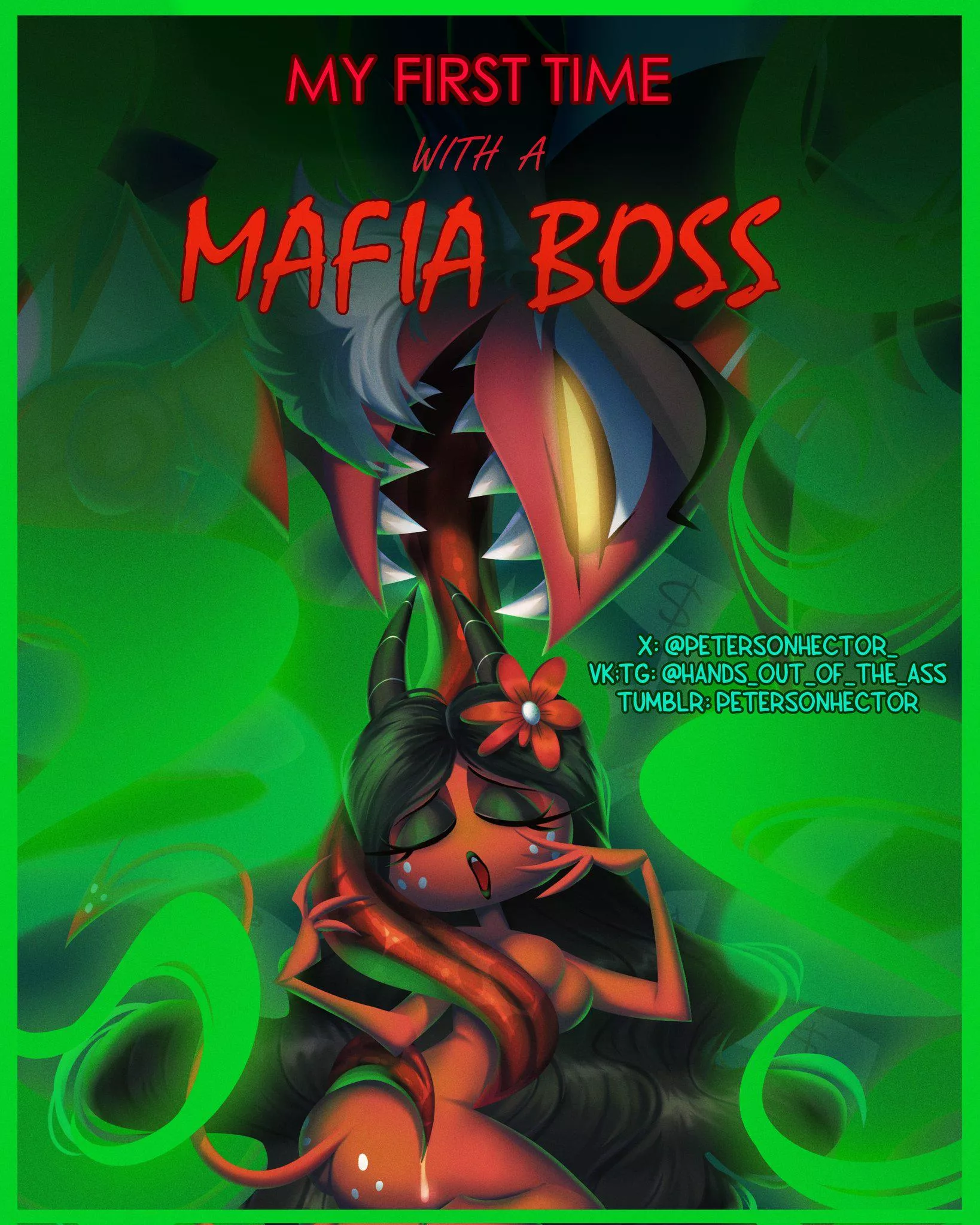 My first time with a Mafia boss (By petersonhector on X)