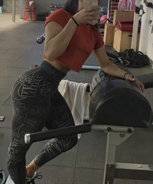 My gym outfit...Do you want to be my cardio partner?