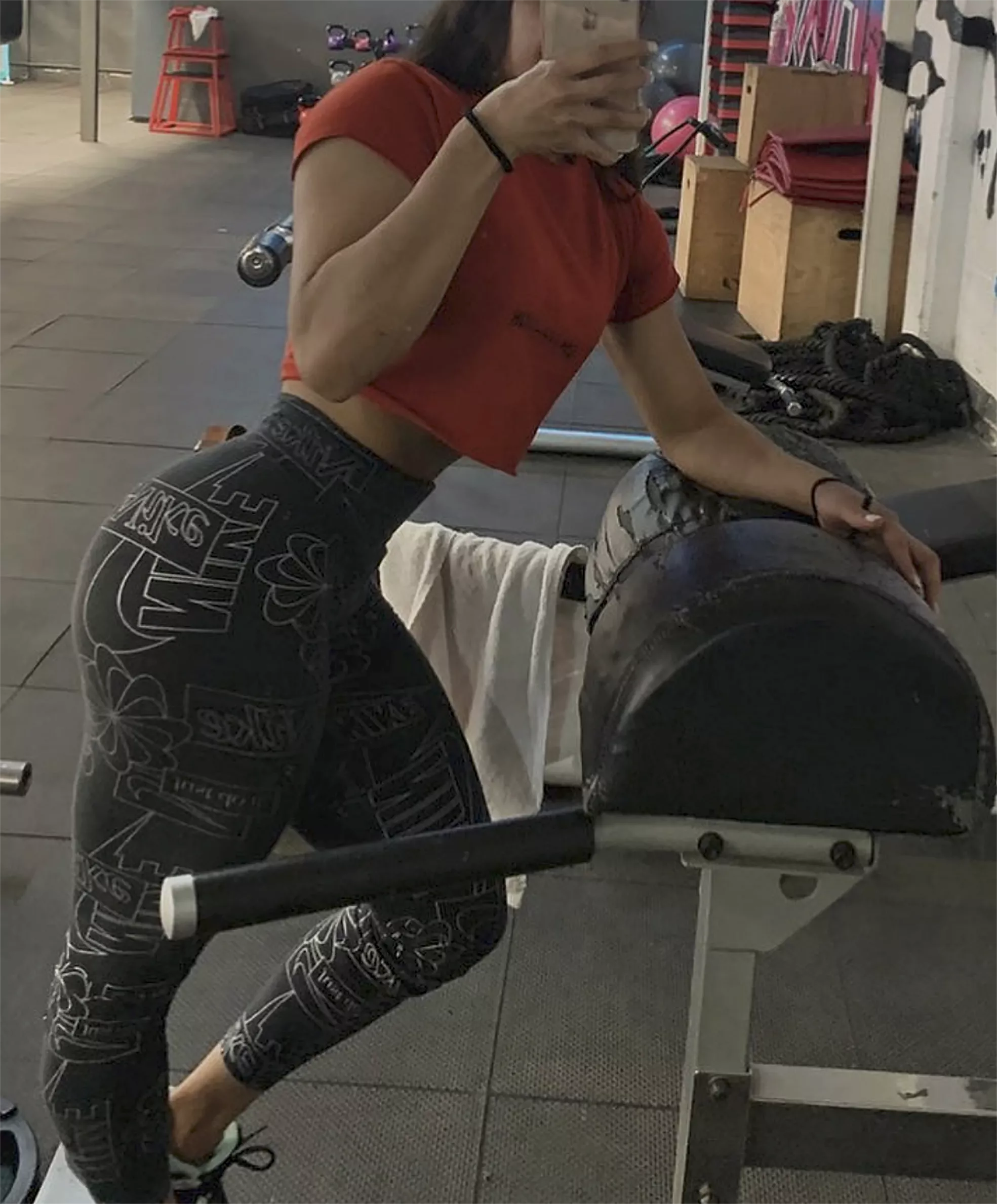 My gym outfit...Do you want to be my cardio partner?