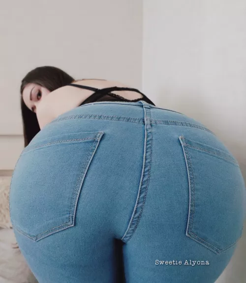 My jeans peach 