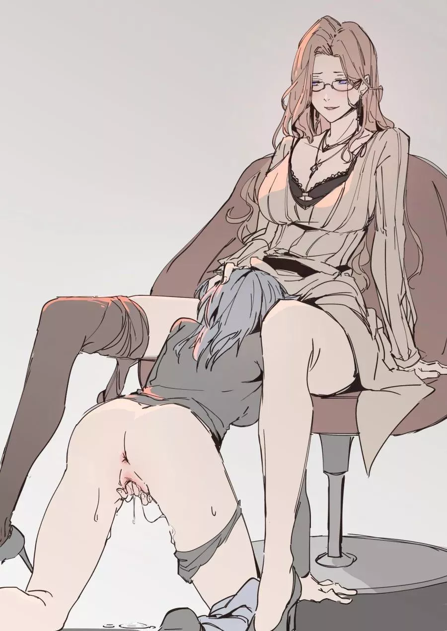 My new toy is already wet~ 💕💦