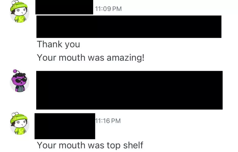 Need Cock ASAP, come over & unload 🤤