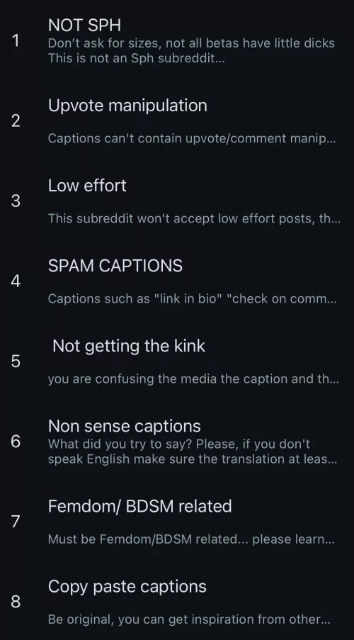 ‼️ NEW RULES ‼️