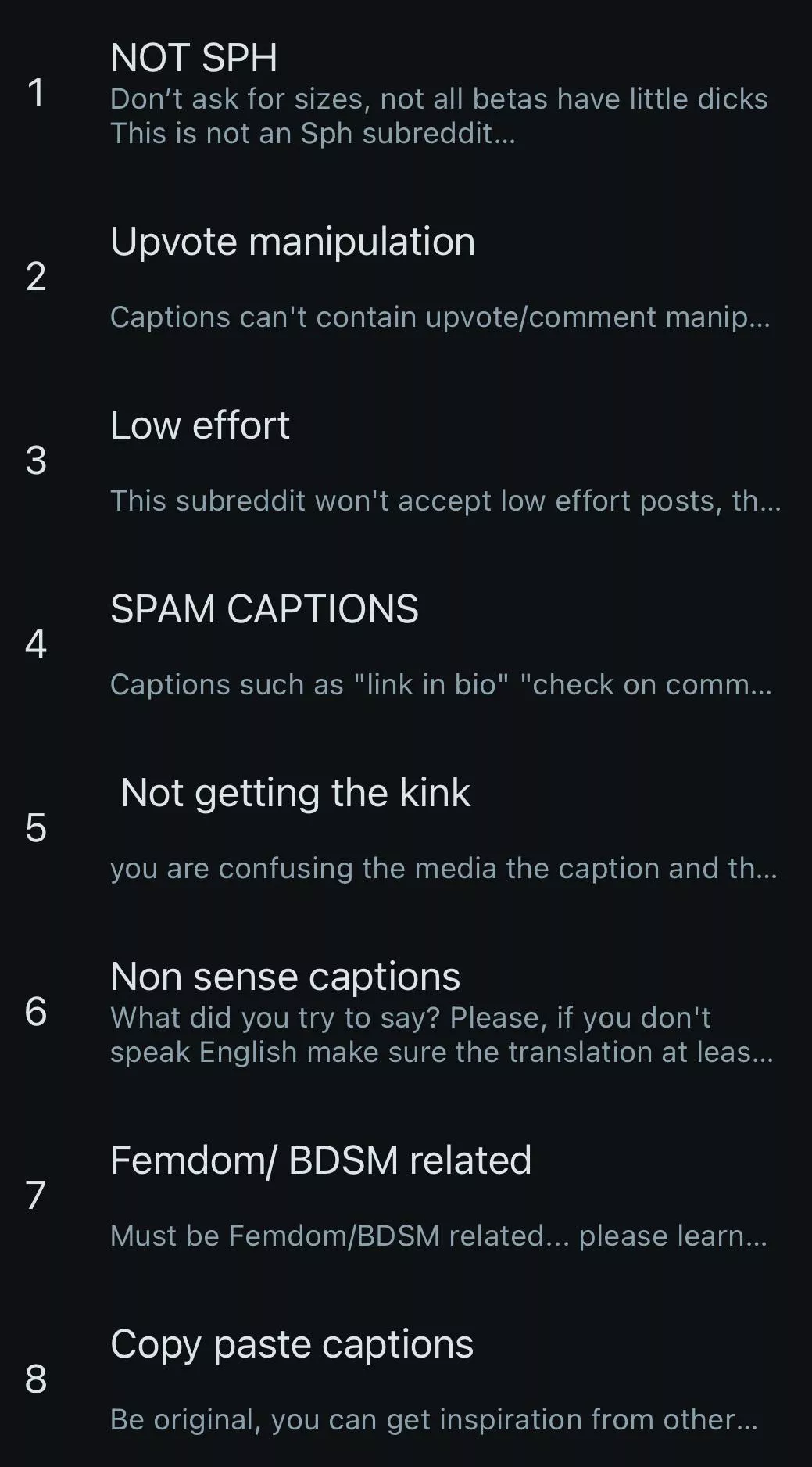 ‼️ NEW RULES ‼️