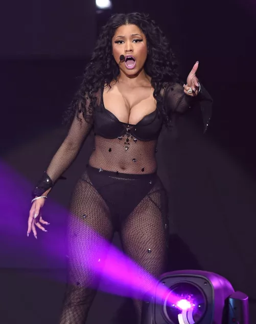 Nicki Minaj on stage