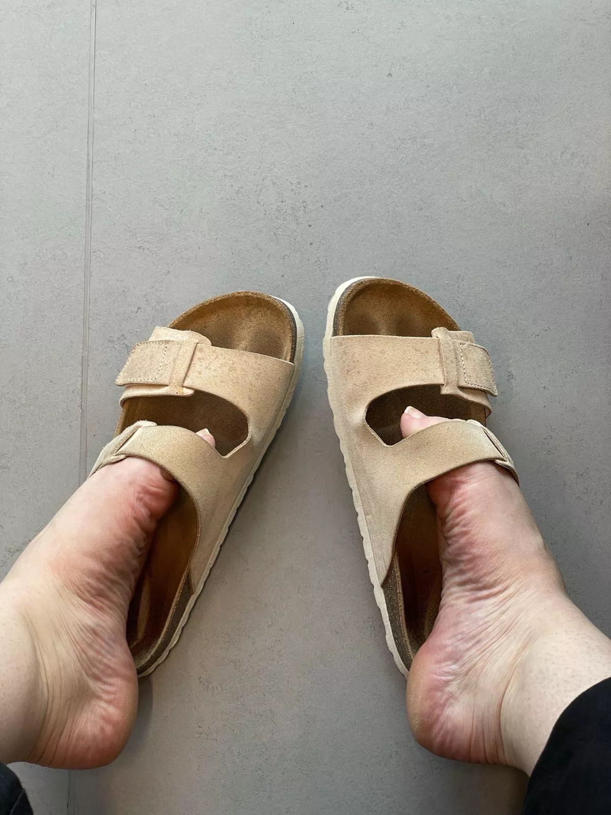 [OC] Work shoes from the summer