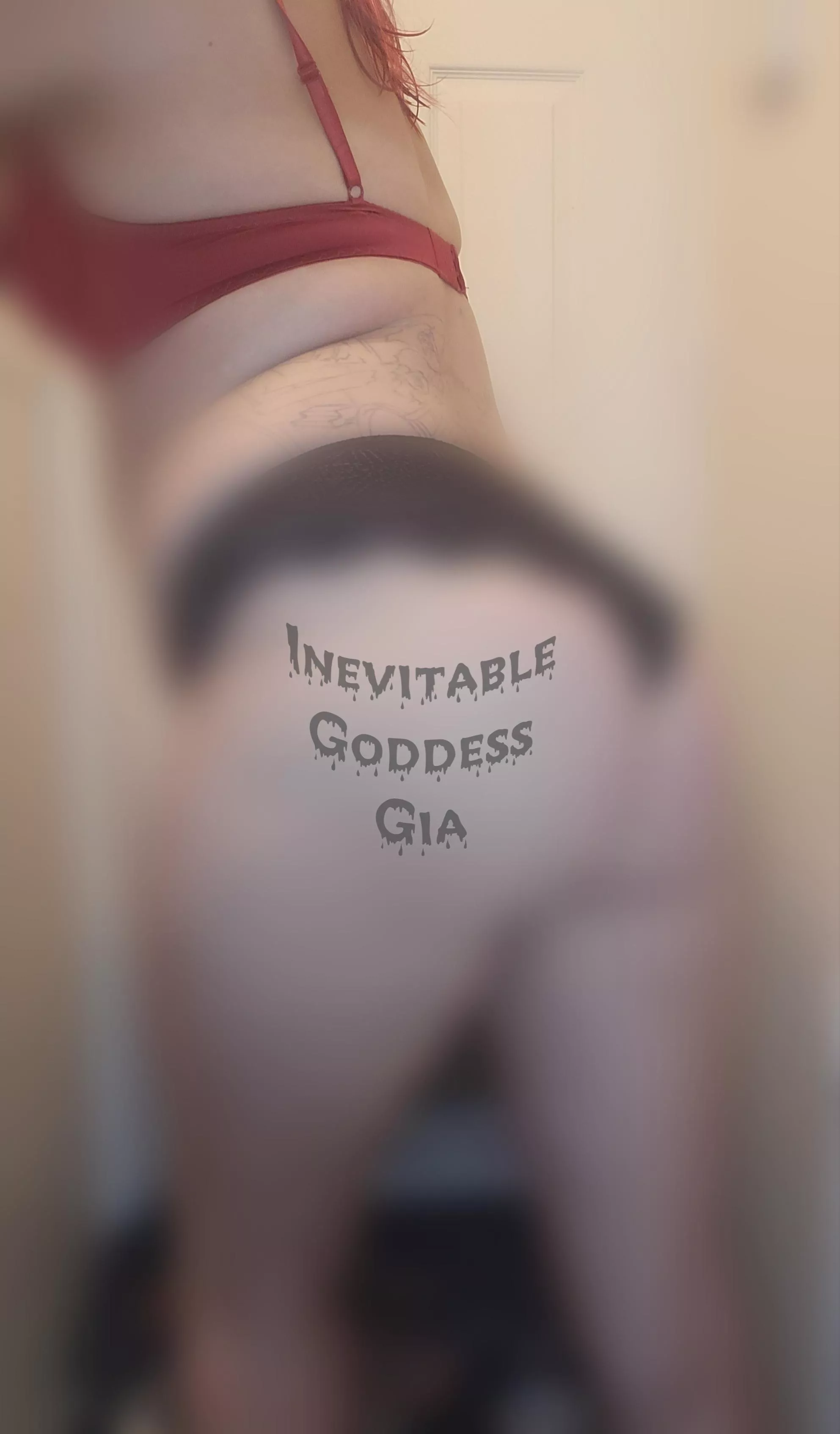 Only heavily blurred photos of my fat ass for you betas