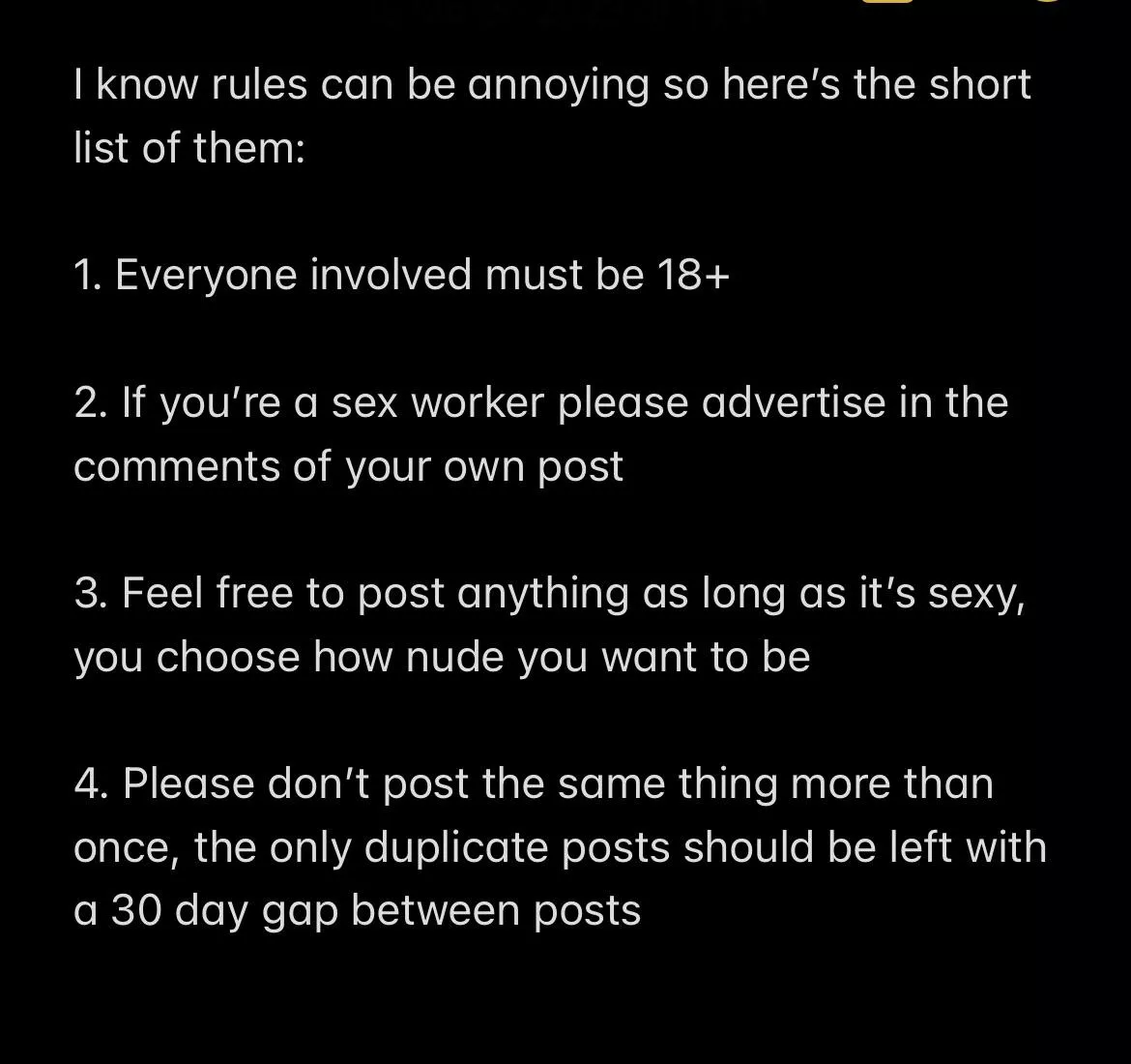 Please view the rules below: