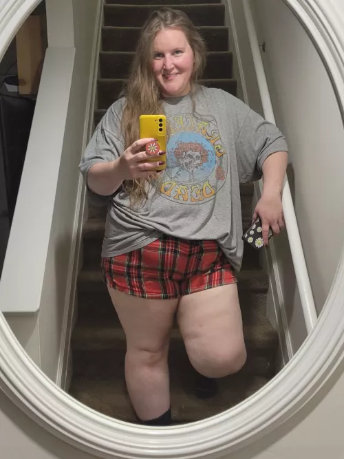 Post production outfits are the comfiest. Down to Earth BBW at your service. 