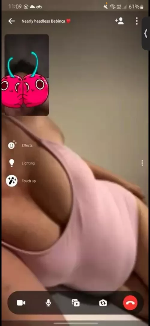 pov: ur my bf in a vidcall w me ❣️