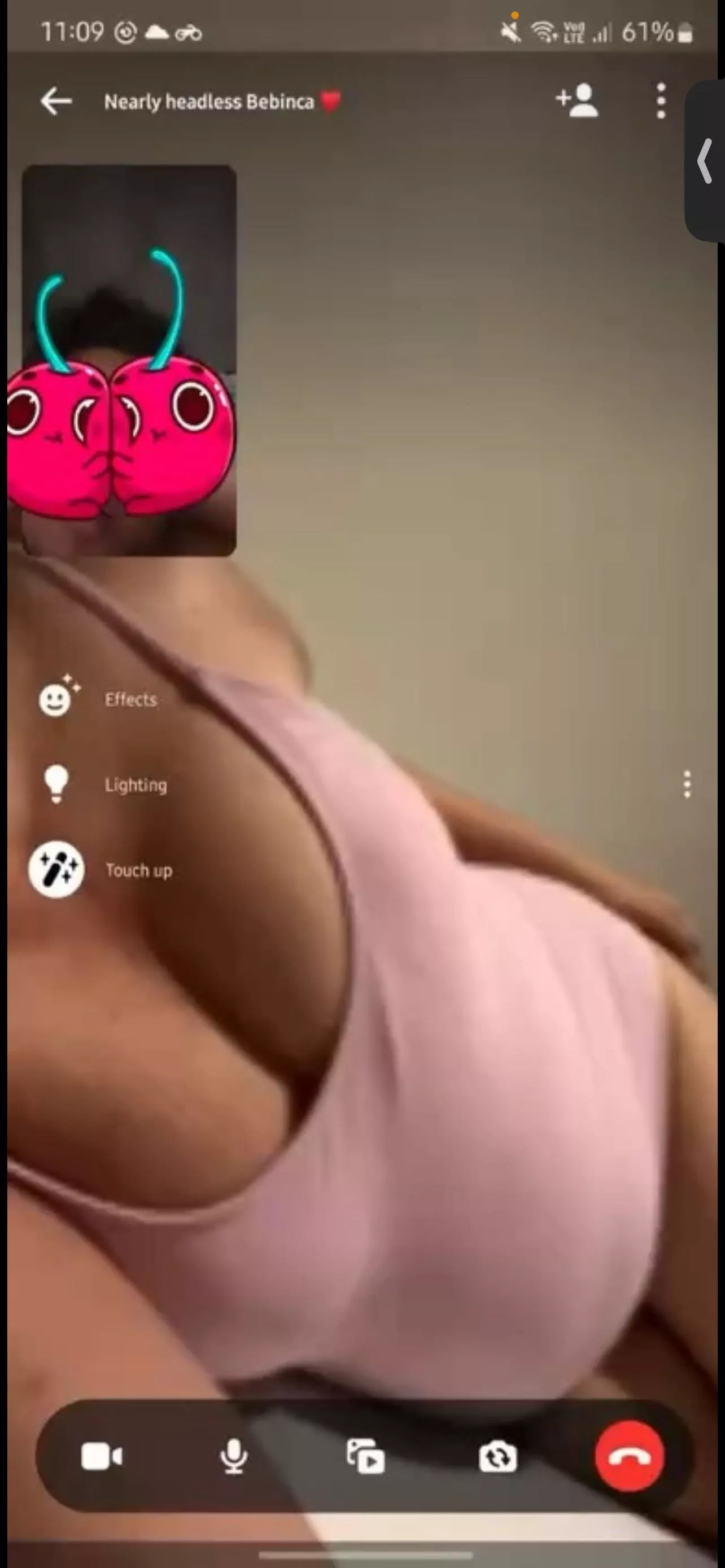 pov: ur my bf in a vidcall w me ❣️