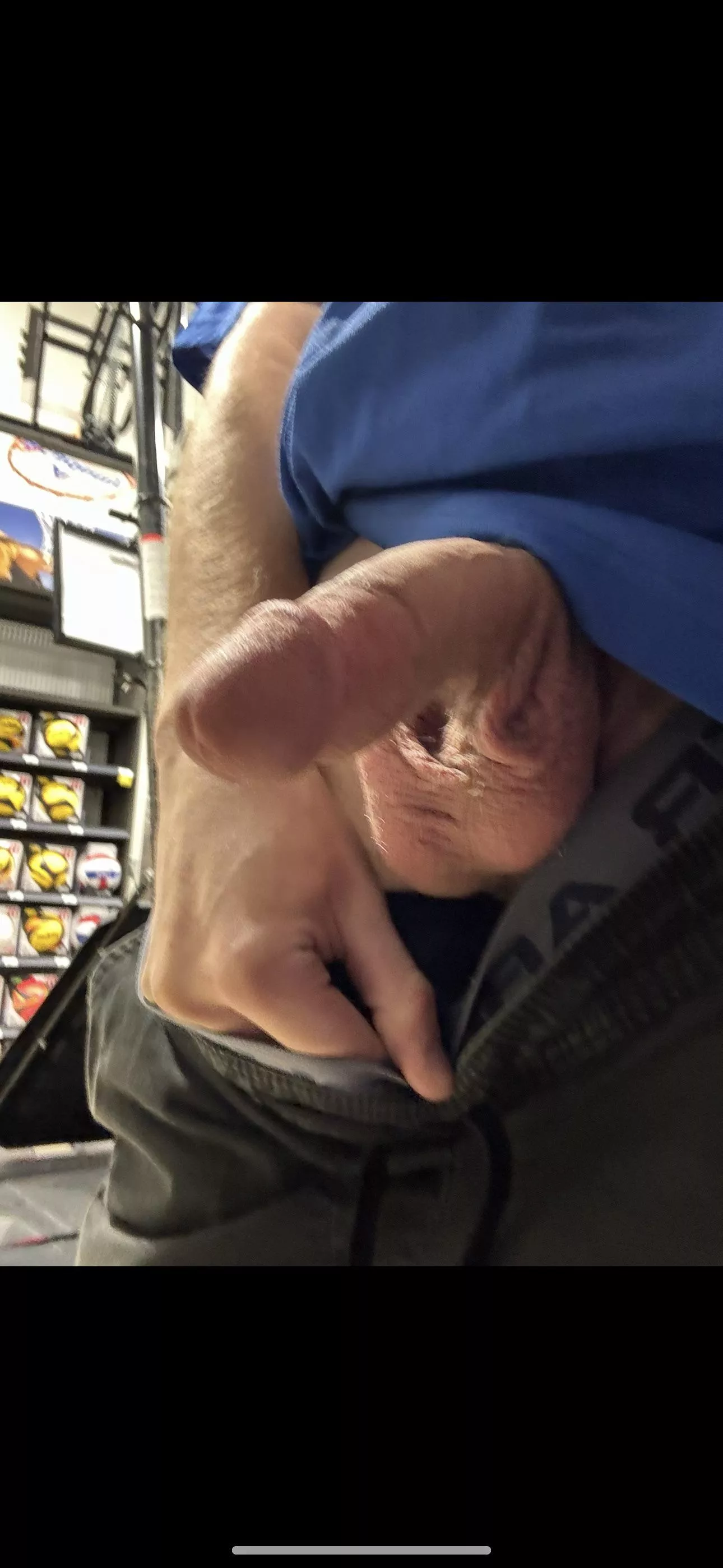 Pulled my dick out at work