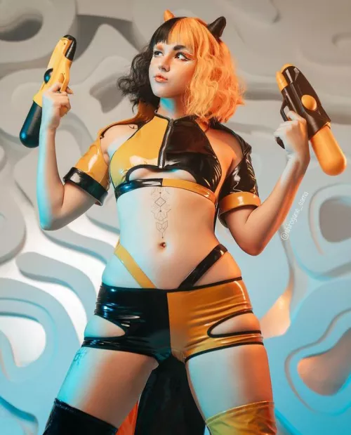 Pum-Pumpky Cosplay by Shirogane_Sama 💛🖤✨