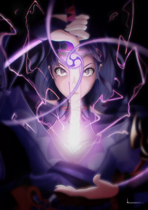 Raiden Shogun by kevnsantoast (me)