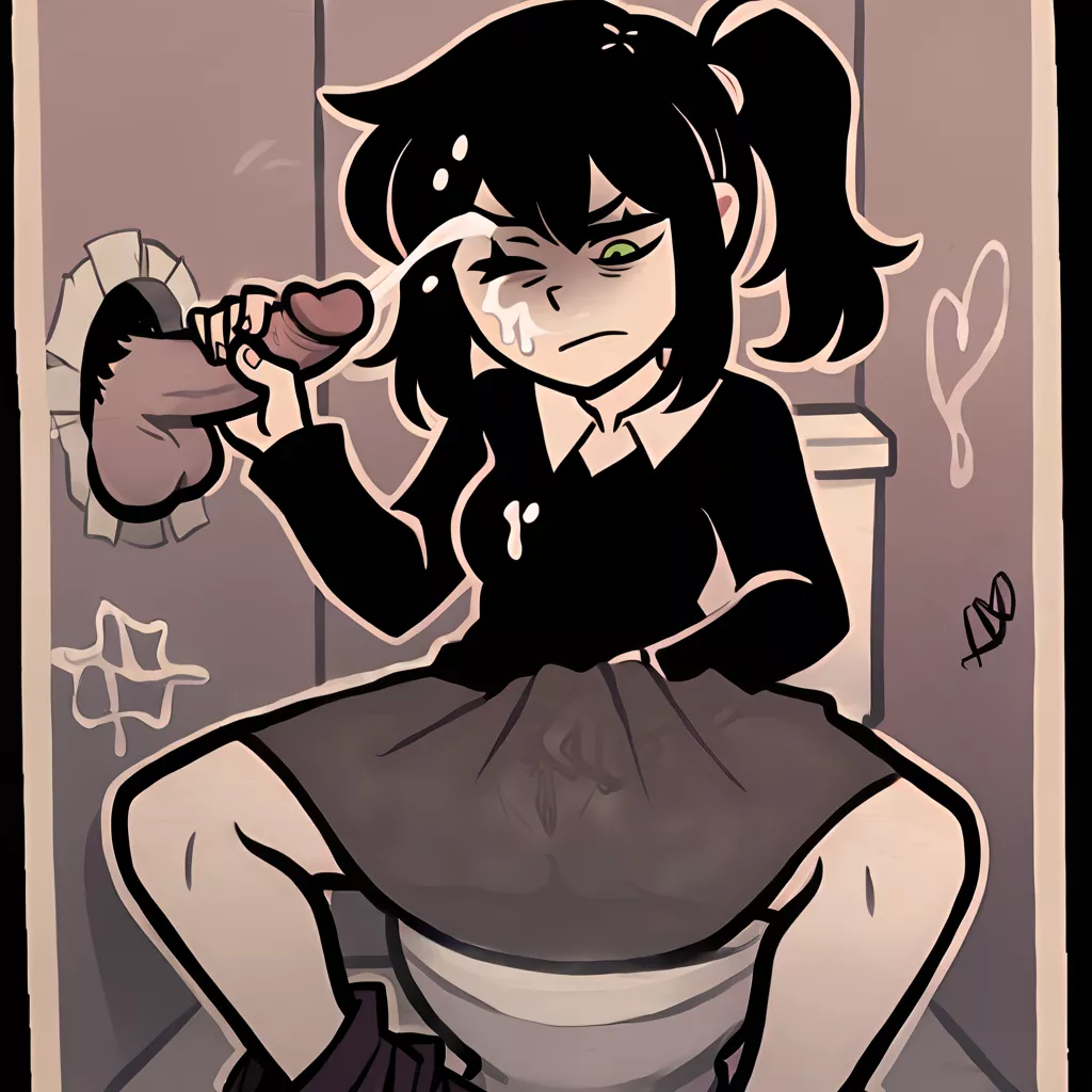 Renee Graves servicing a gloryhole