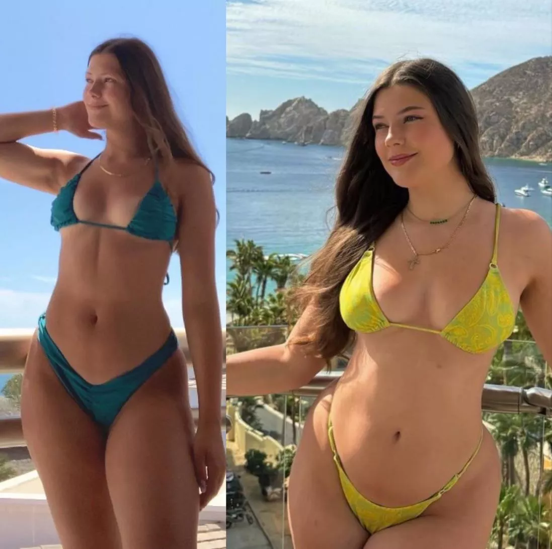 Same pose 3 years apart 