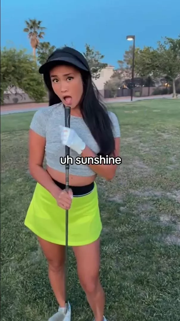 Saturdays are for golf day